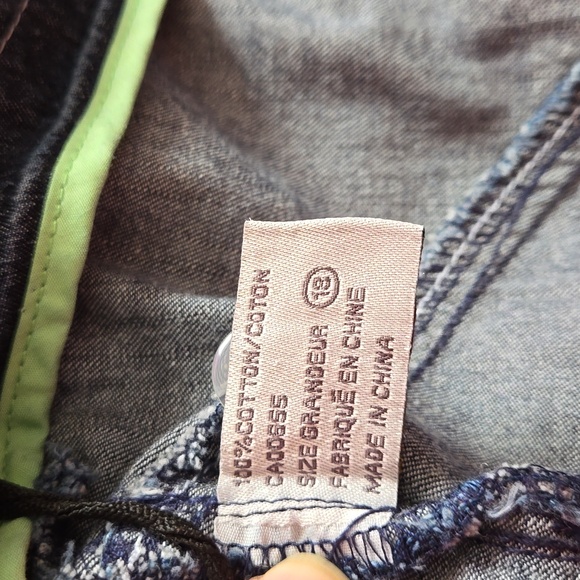 AE SPORTS&CO JEANS denim flared skirt. Women's sz 18 - Picture 6 of 6